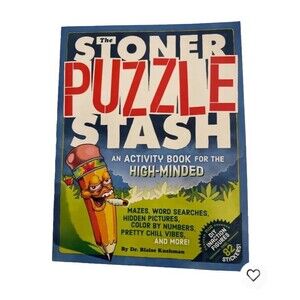 The Stoner Puzzle Stash: An Activity Book for the High-Minded Blaise Kushman 420
